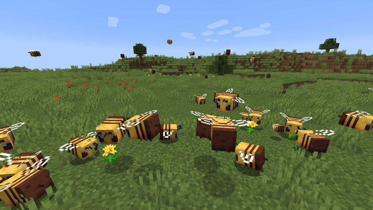 CATCH THE BUZZ – The Latest Addition to Minecraft Recently Has Been The Arrival of, You Guessed It, Bees! Everything You Wanted to Know.